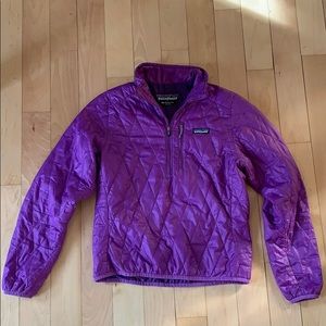 Patagonia Purple Nano Quarter Zip XS